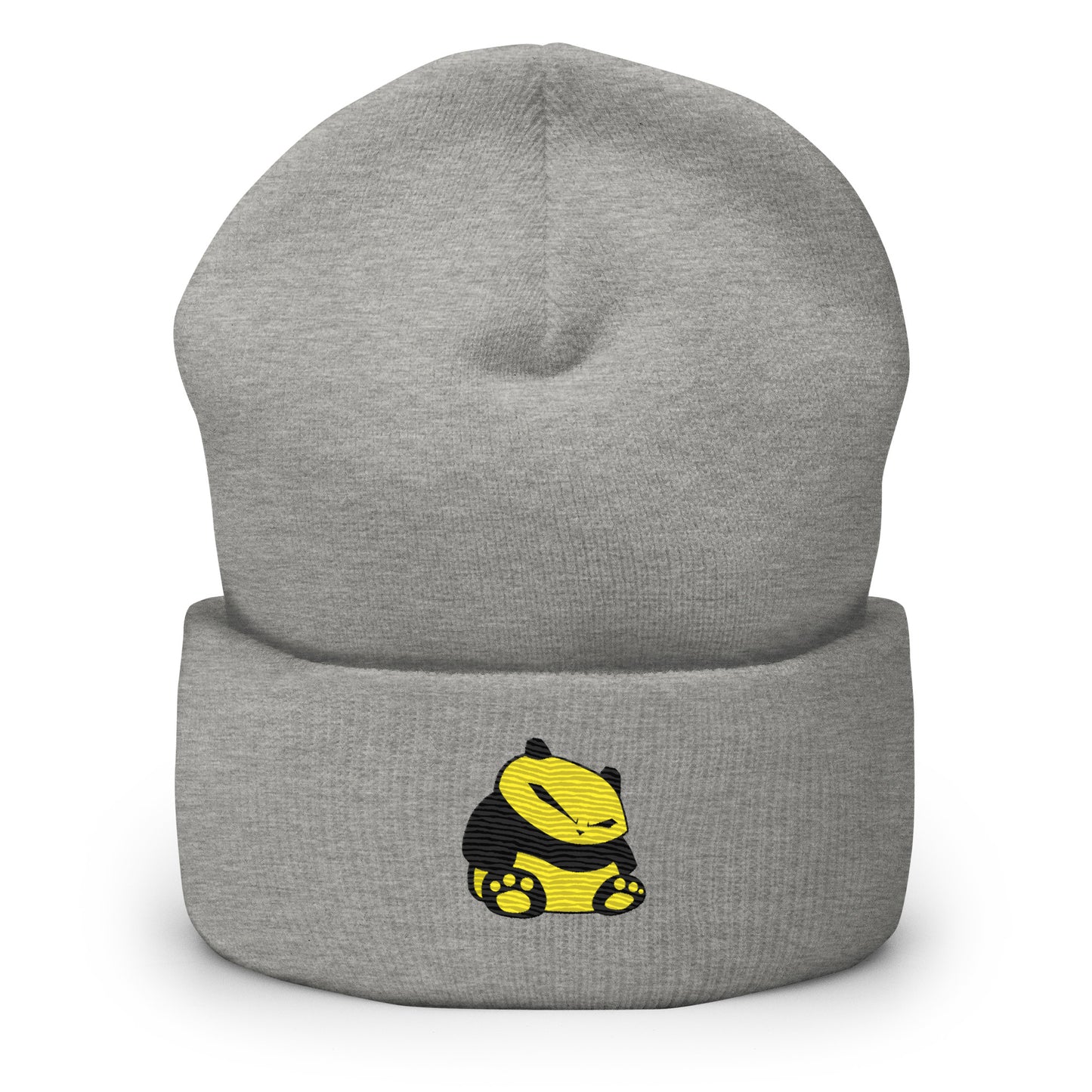 Spunky Panda Cuffed Beanie - Embroidered