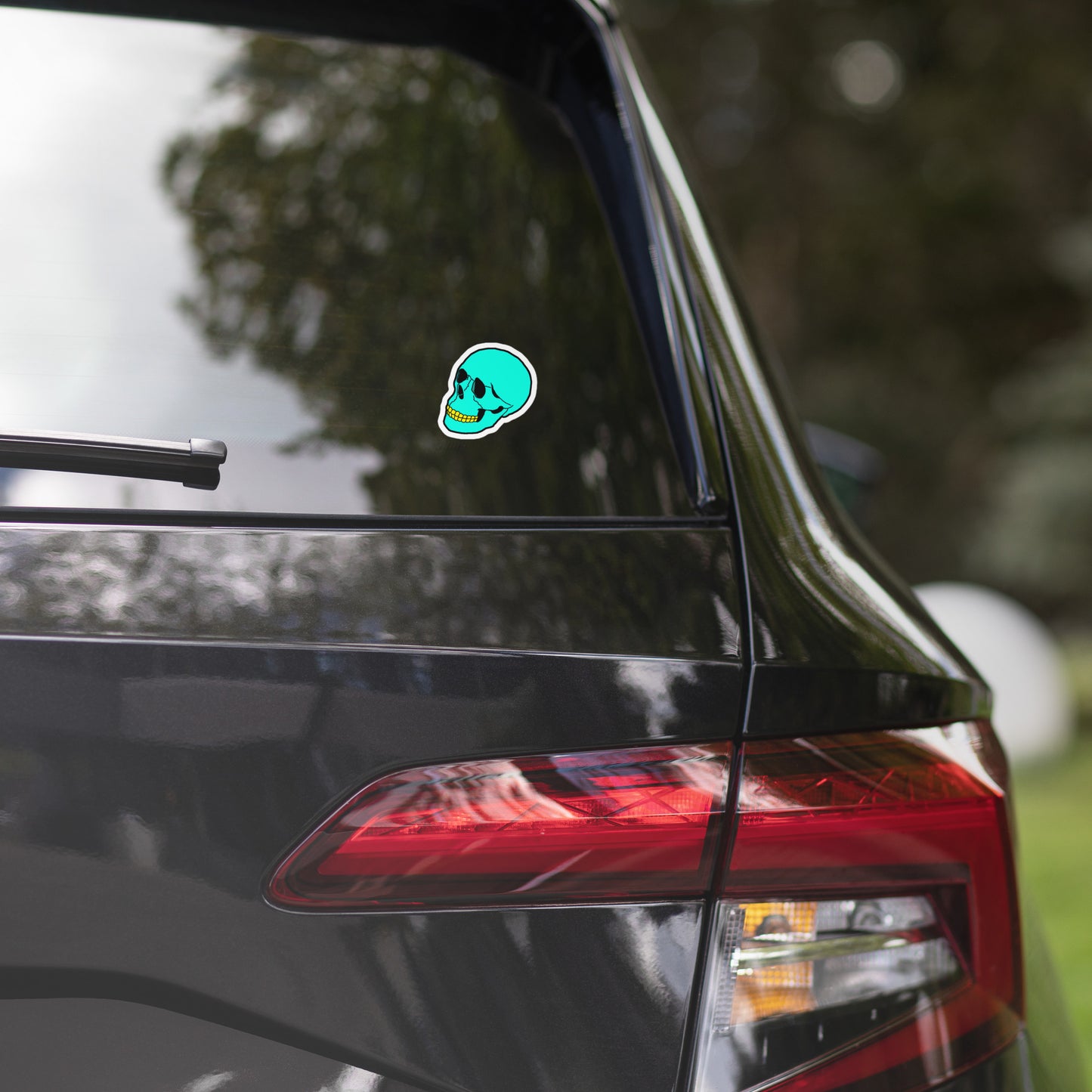 Spunky Skull Bubble-free stickers