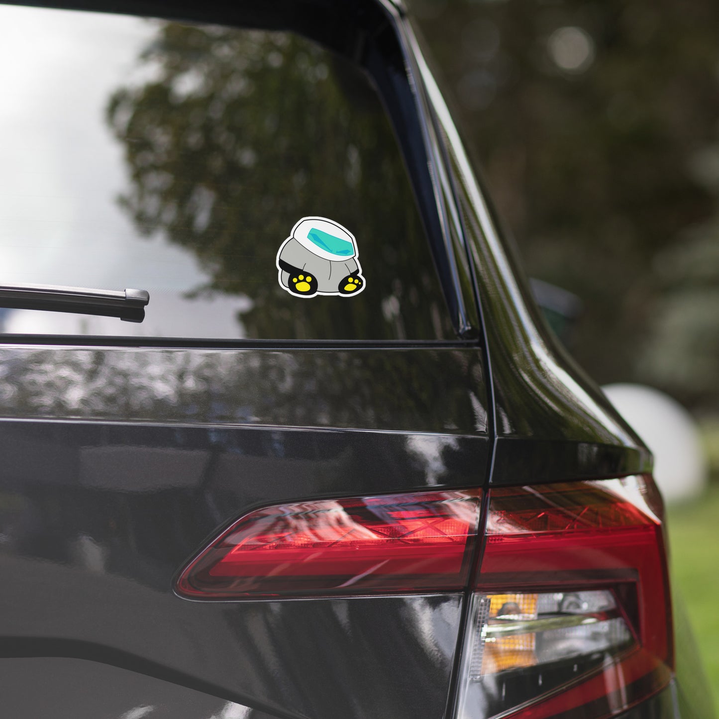 Race Panda Bubble-free stickers