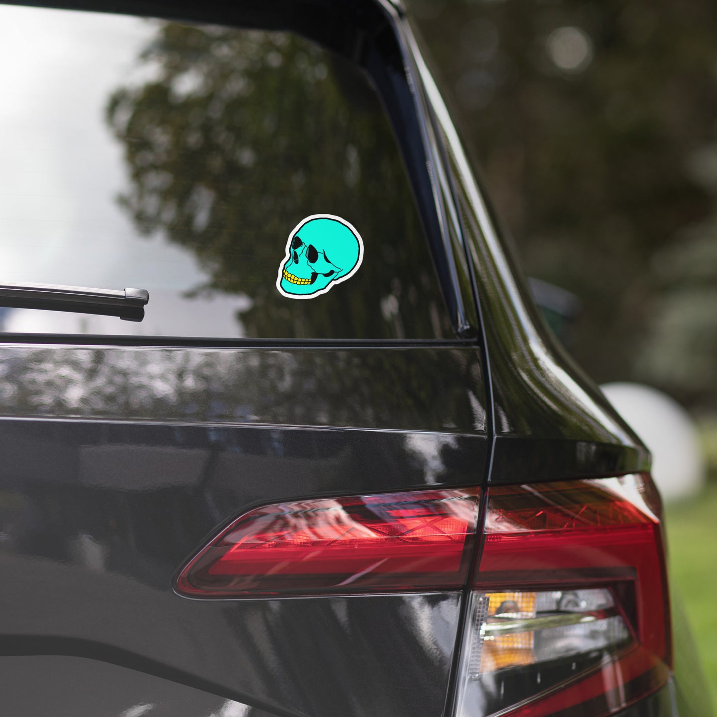 Spunky Skull Bubble-free stickers
