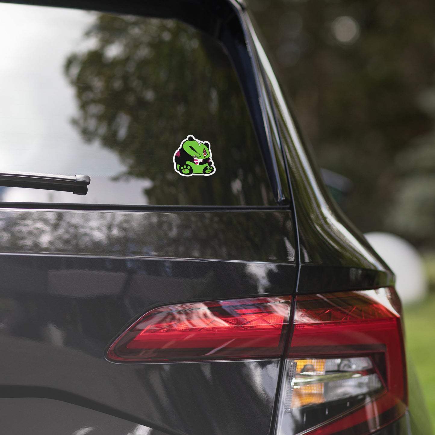 Zombie Panda Bubble-free stickers