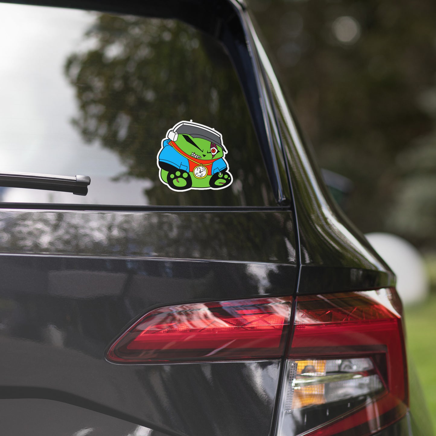 HipHop Zombie Bubble-free stickers