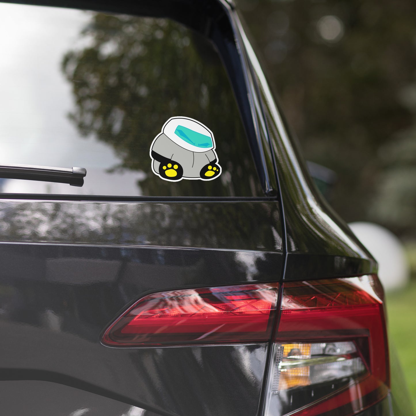 Race Panda Bubble-free stickers