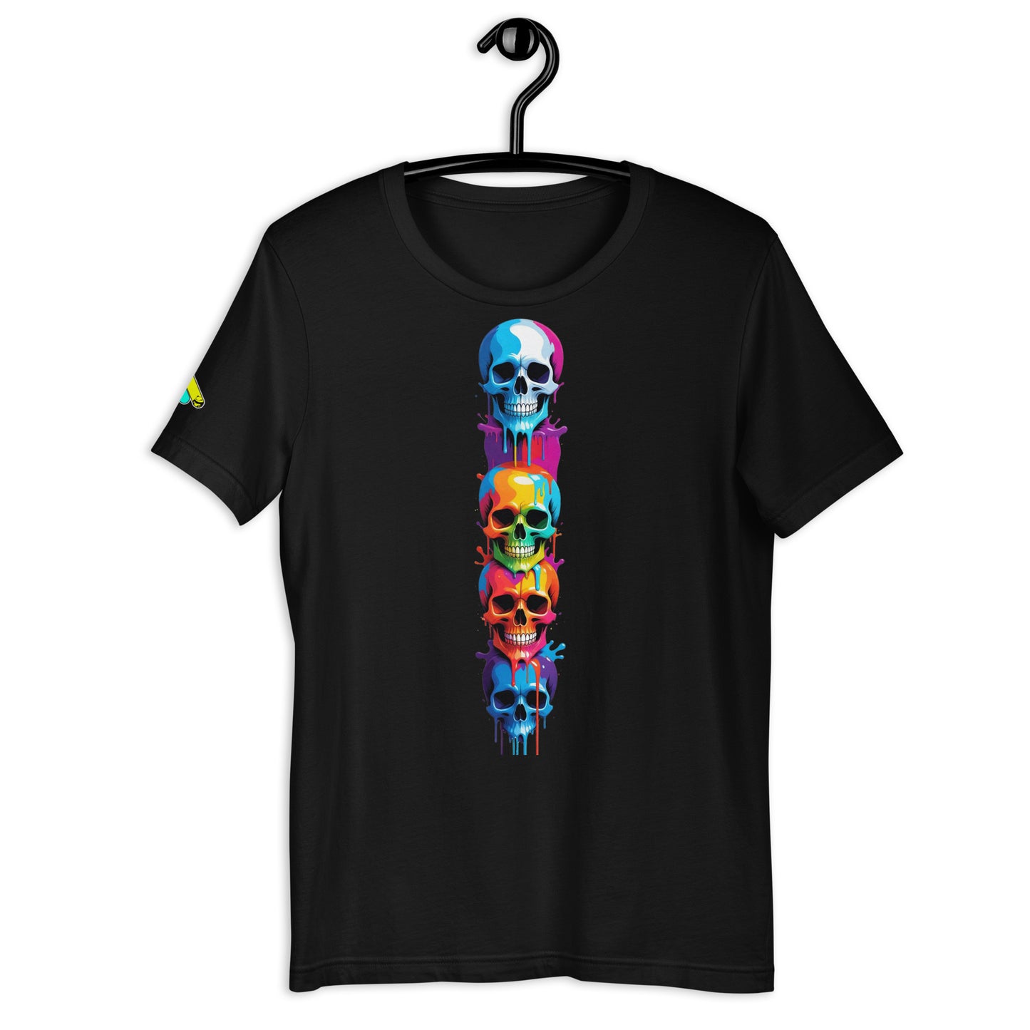 Dripping Skull Unisex t-shirt