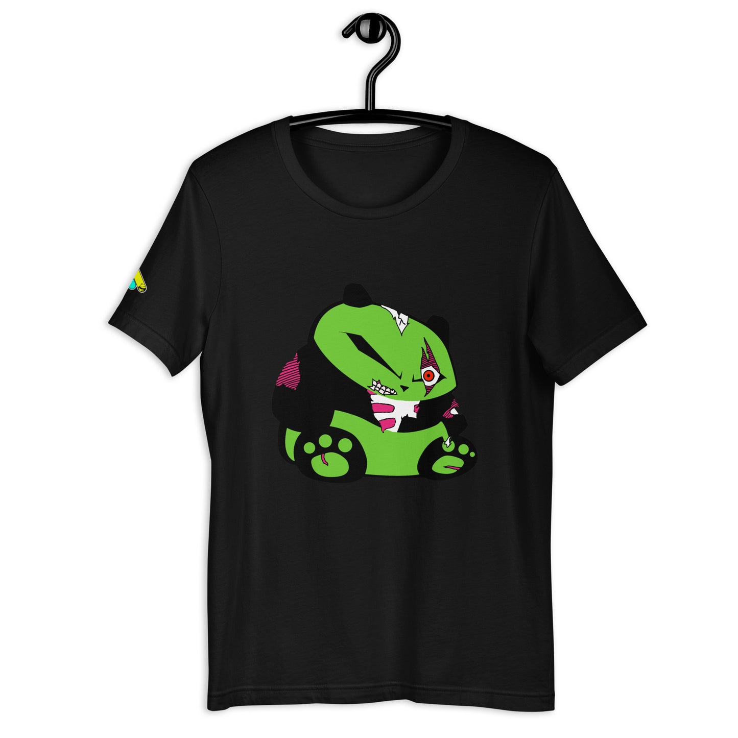 Zombie Panda Unisex t-shirt