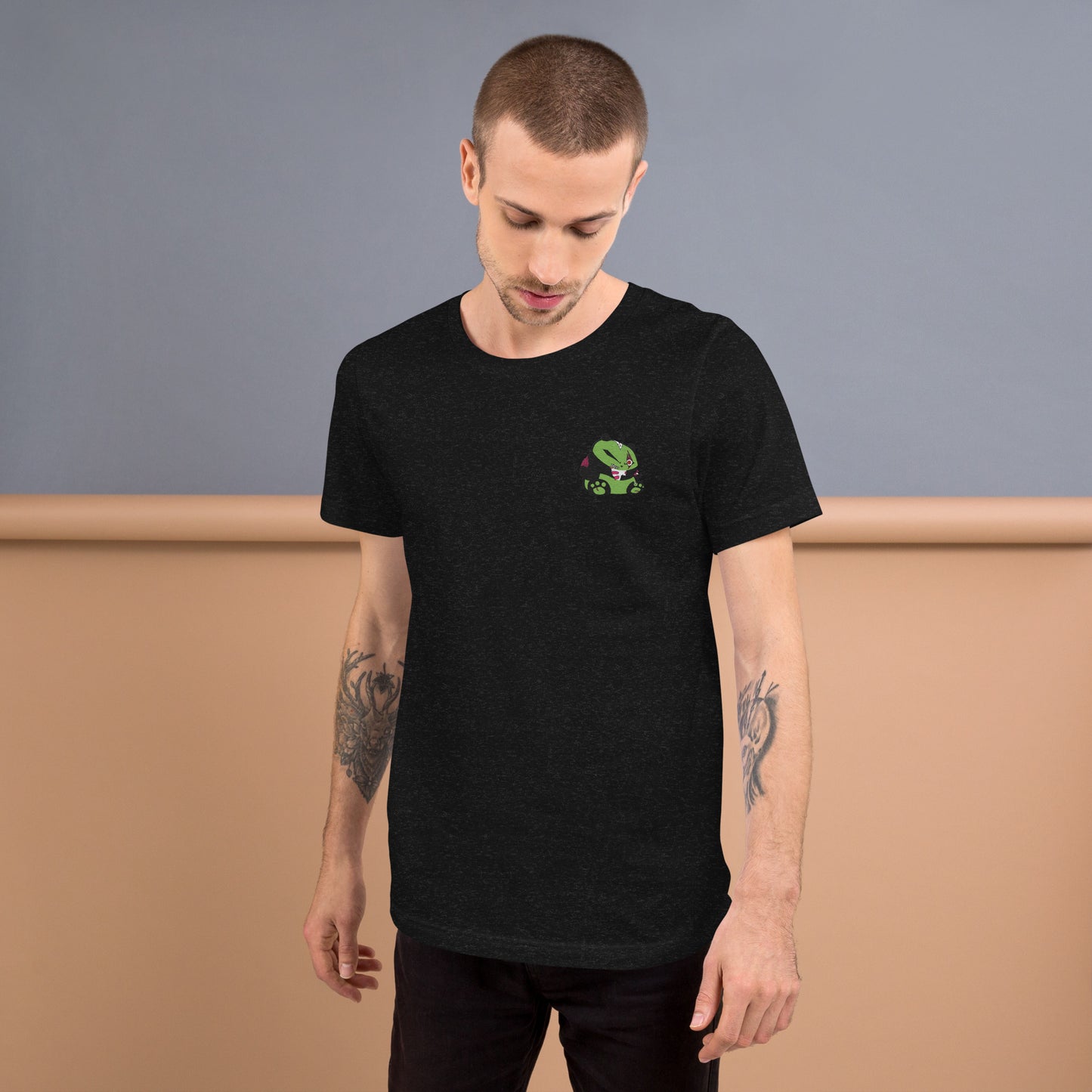 Zombie Panda Unisex t-shirt - Embroidered