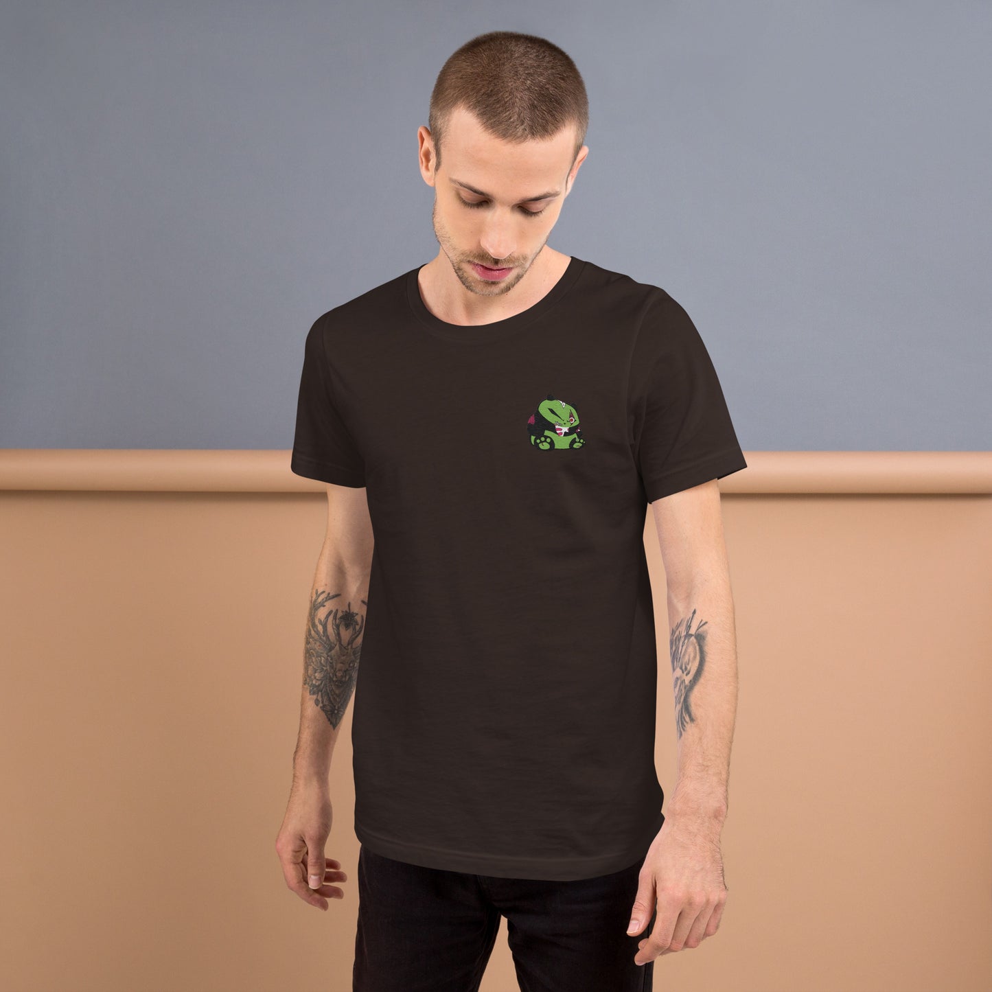 Zombie Panda Unisex t-shirt - Embroidered
