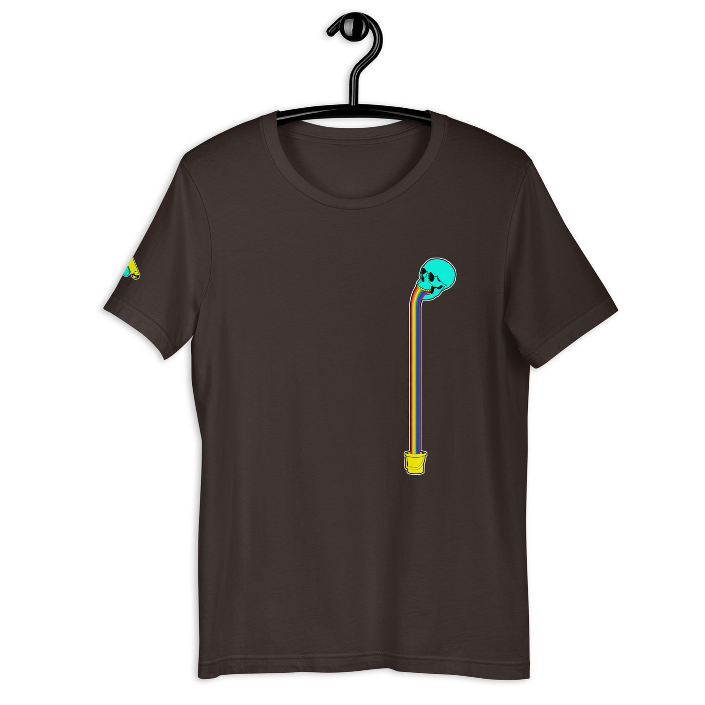 Rainbow Bucket Unisex t-shirt