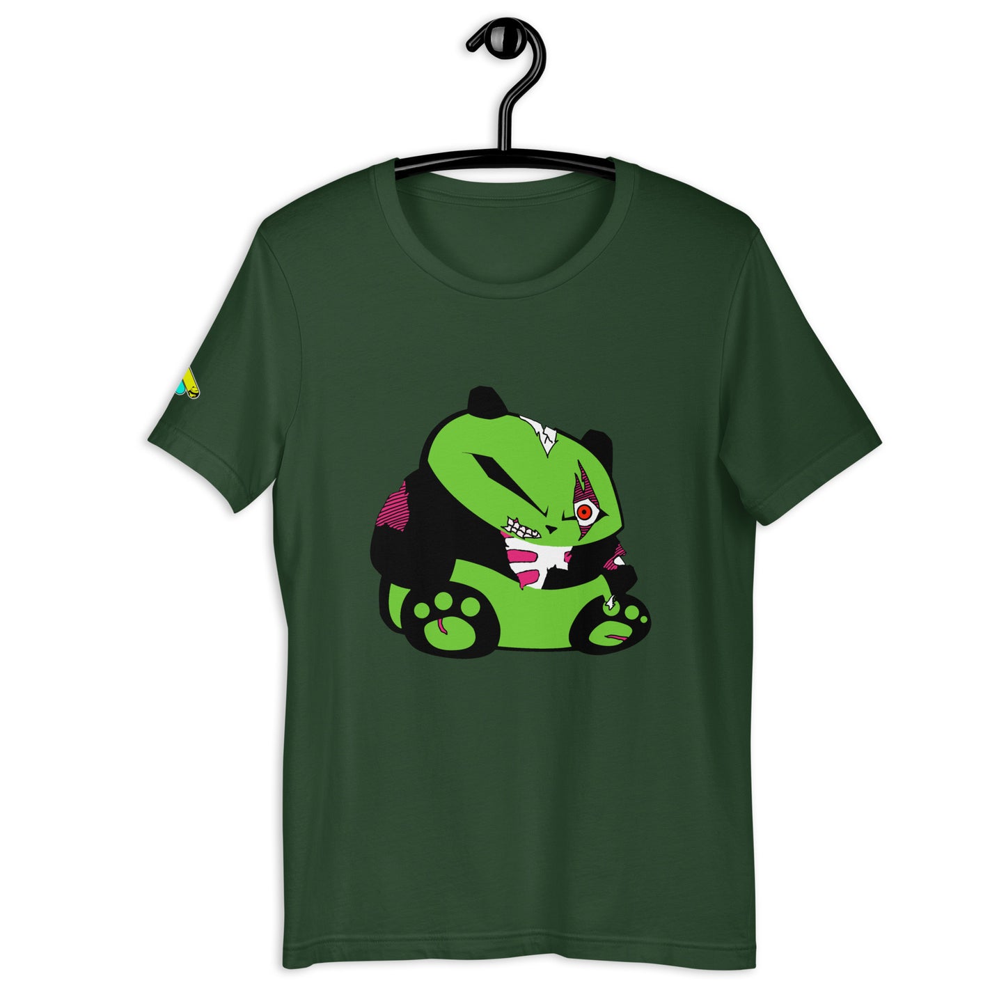 Zombie Panda Unisex t-shirt
