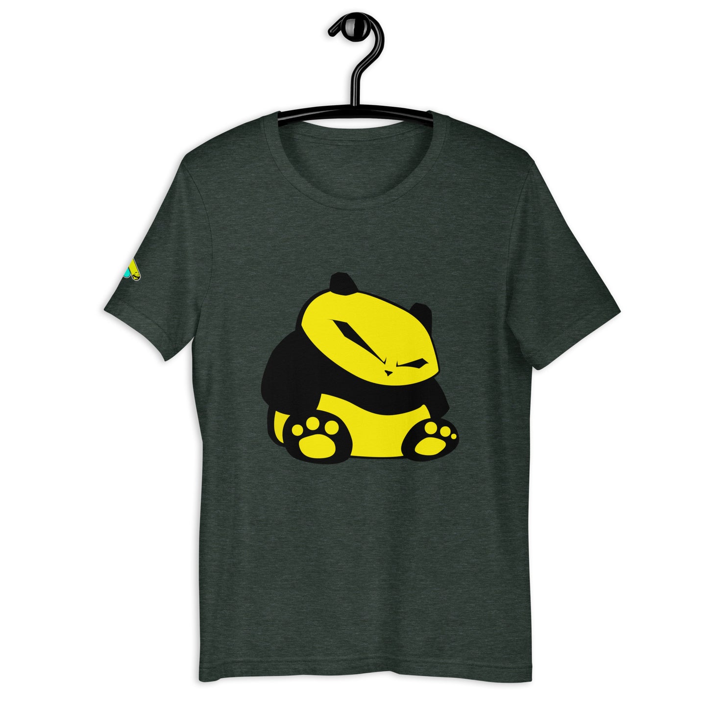Spunky Panda Unisex t-shirt
