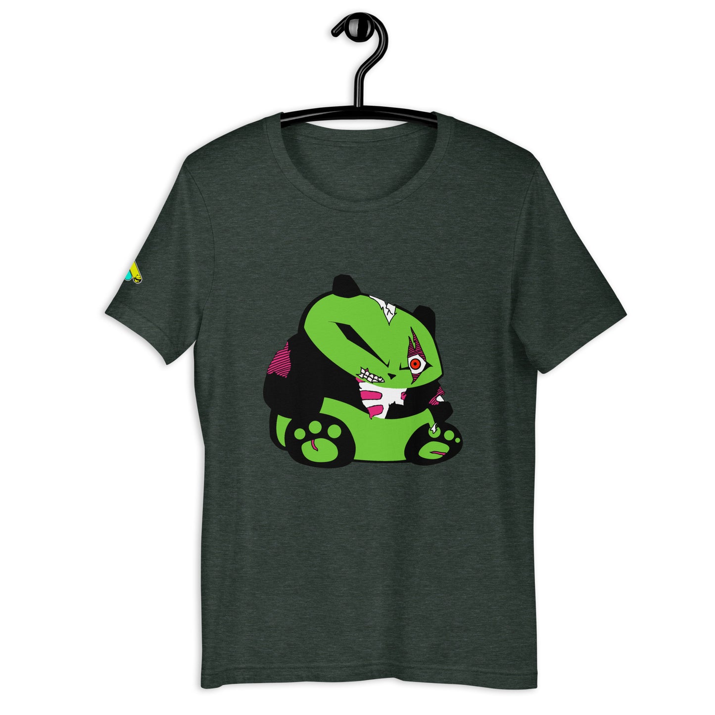 Zombie Panda Unisex t-shirt