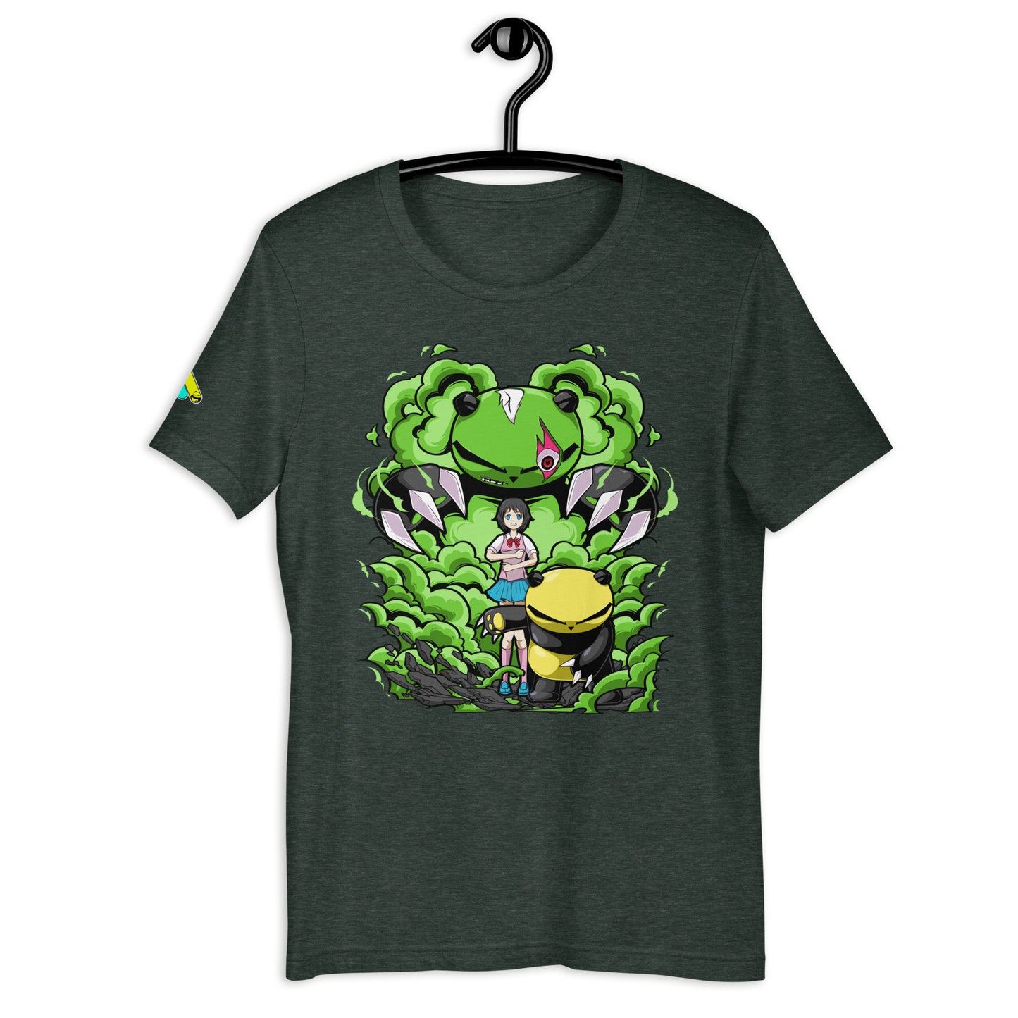 Spunky Manga Art Unisex t-shirt