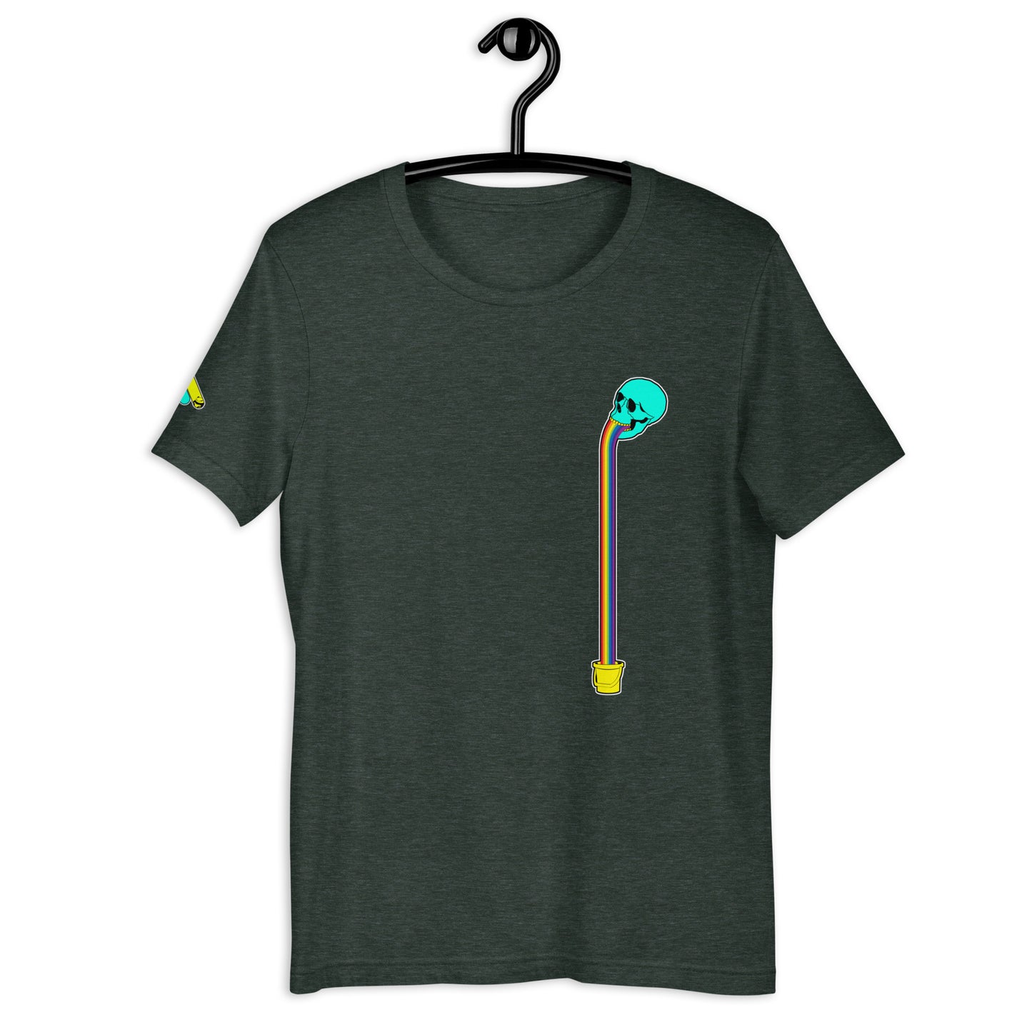 Rainbow Bucket Unisex t-shirt