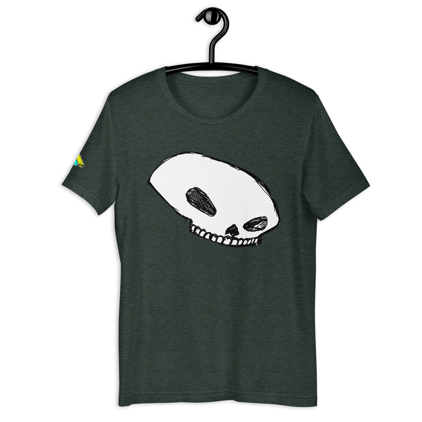 Panda Skull Unisex t-shirt