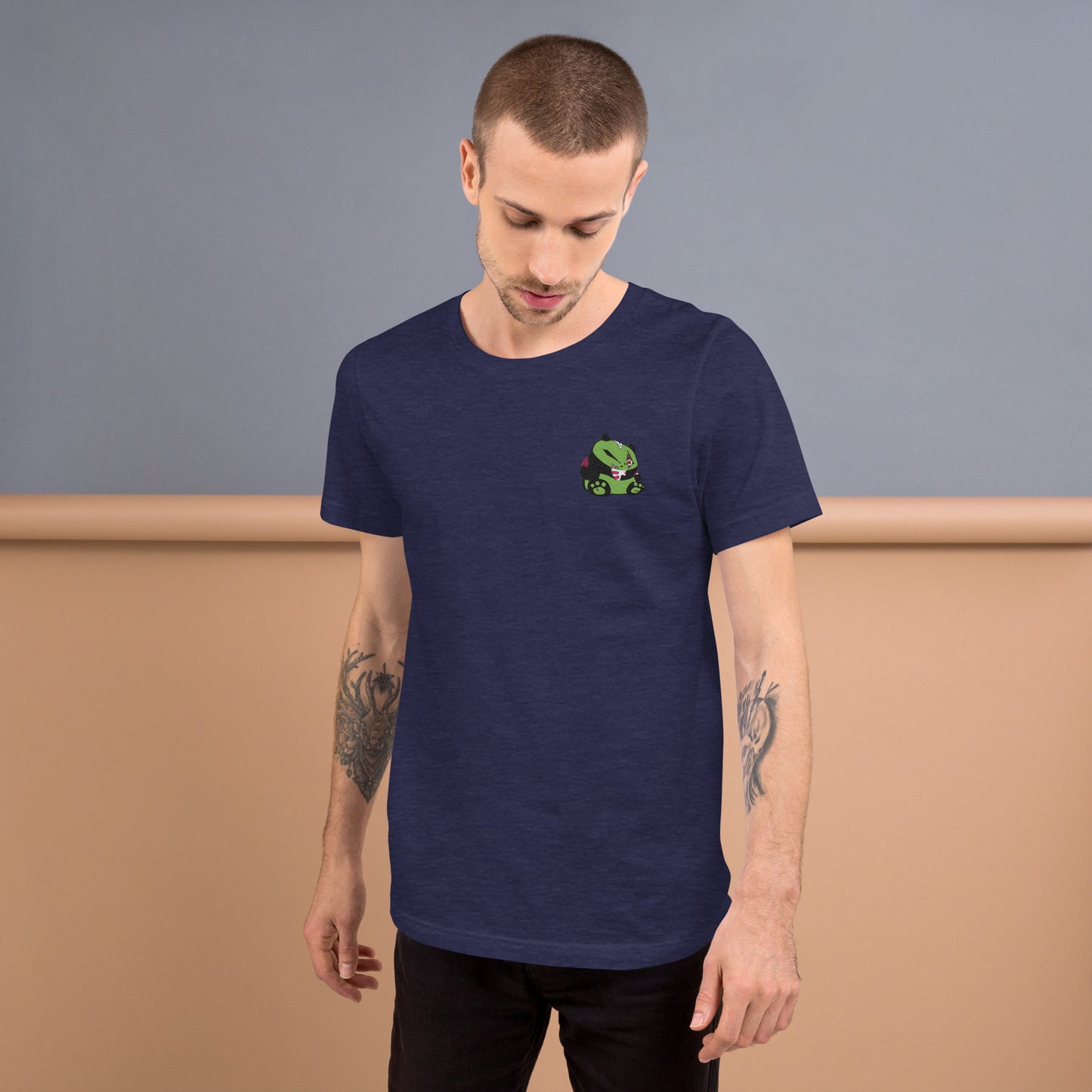 Zombie Panda Unisex t-shirt - Embroidered