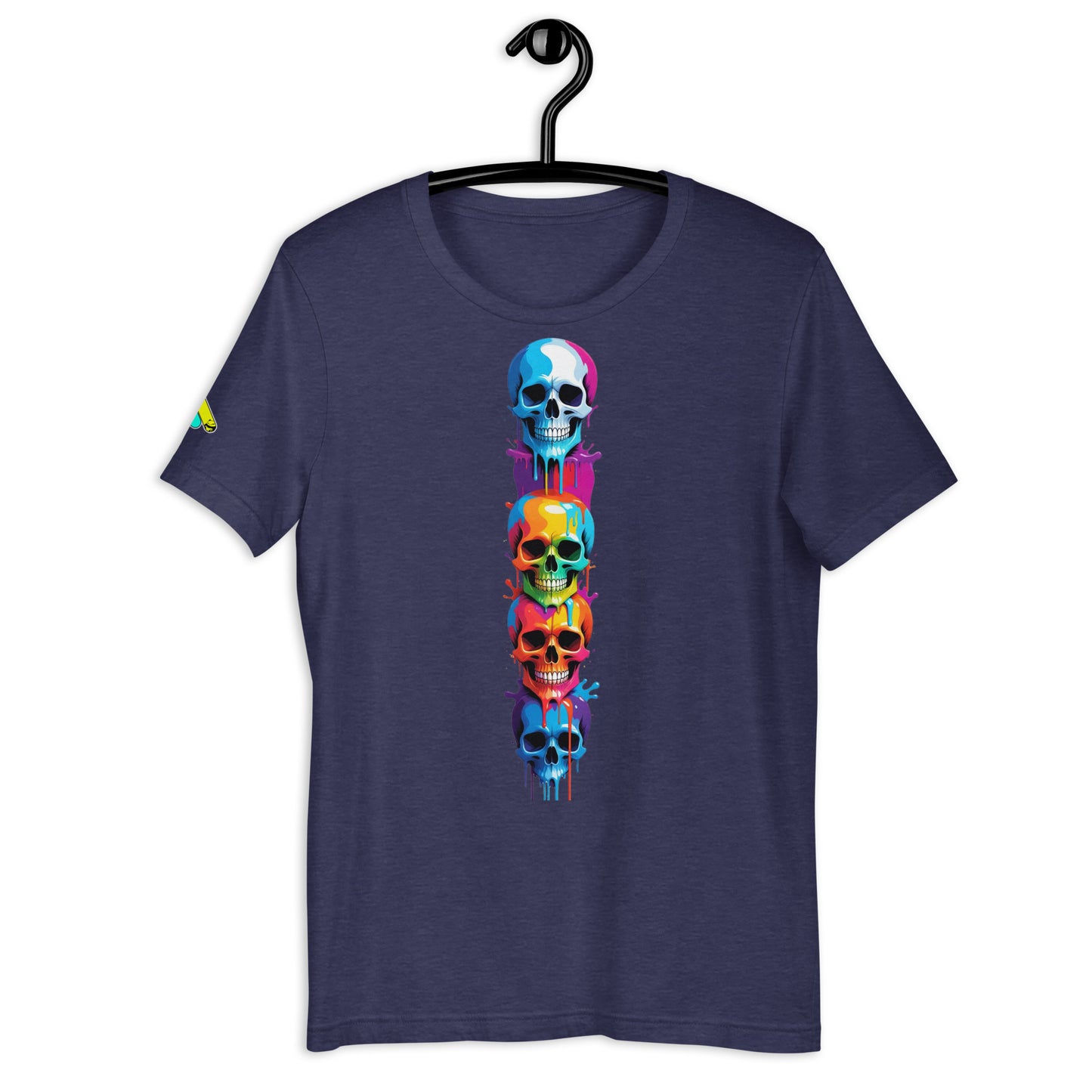 Dripping Skull Unisex t-shirt