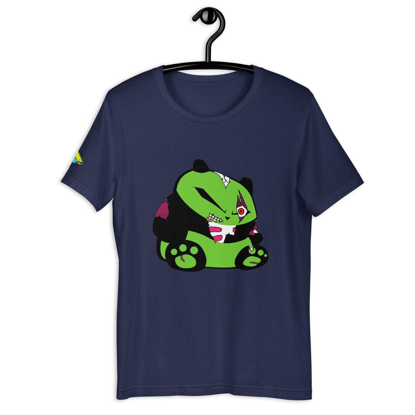Zombie Panda Unisex t-shirt
