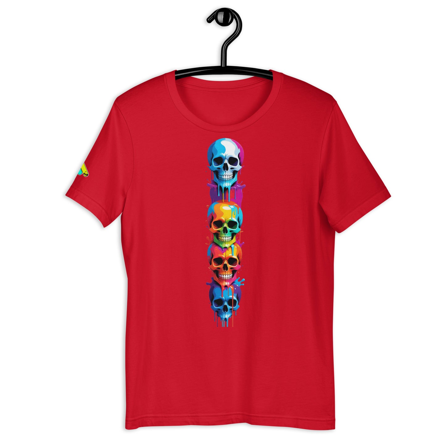 Dripping Skull Unisex t-shirt