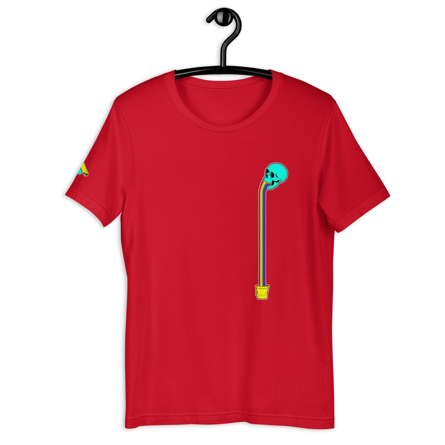 Rainbow Bucket Unisex t-shirt
