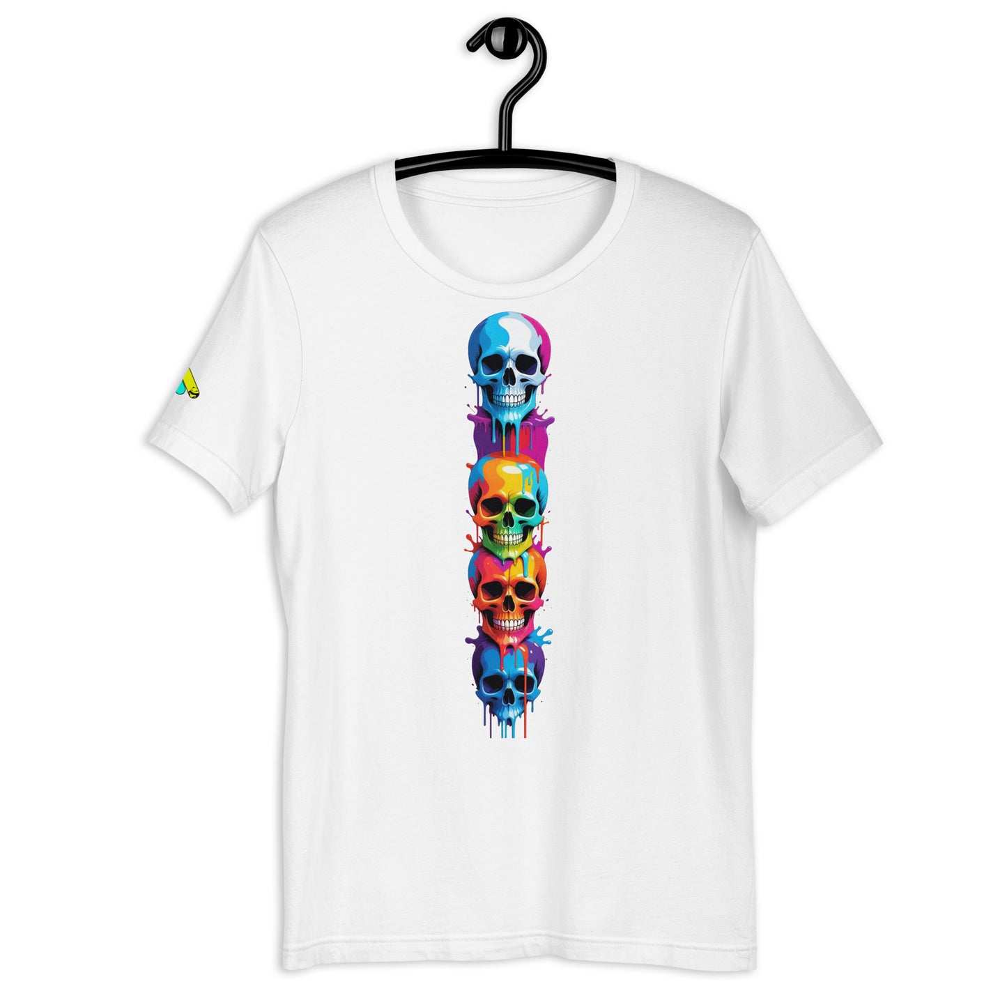 Dripping Skull Unisex t-shirt