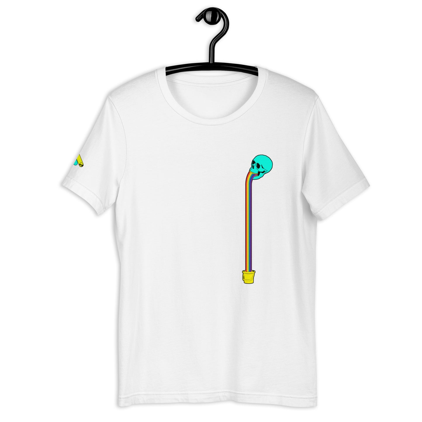 Rainbow Bucket Unisex t-shirt