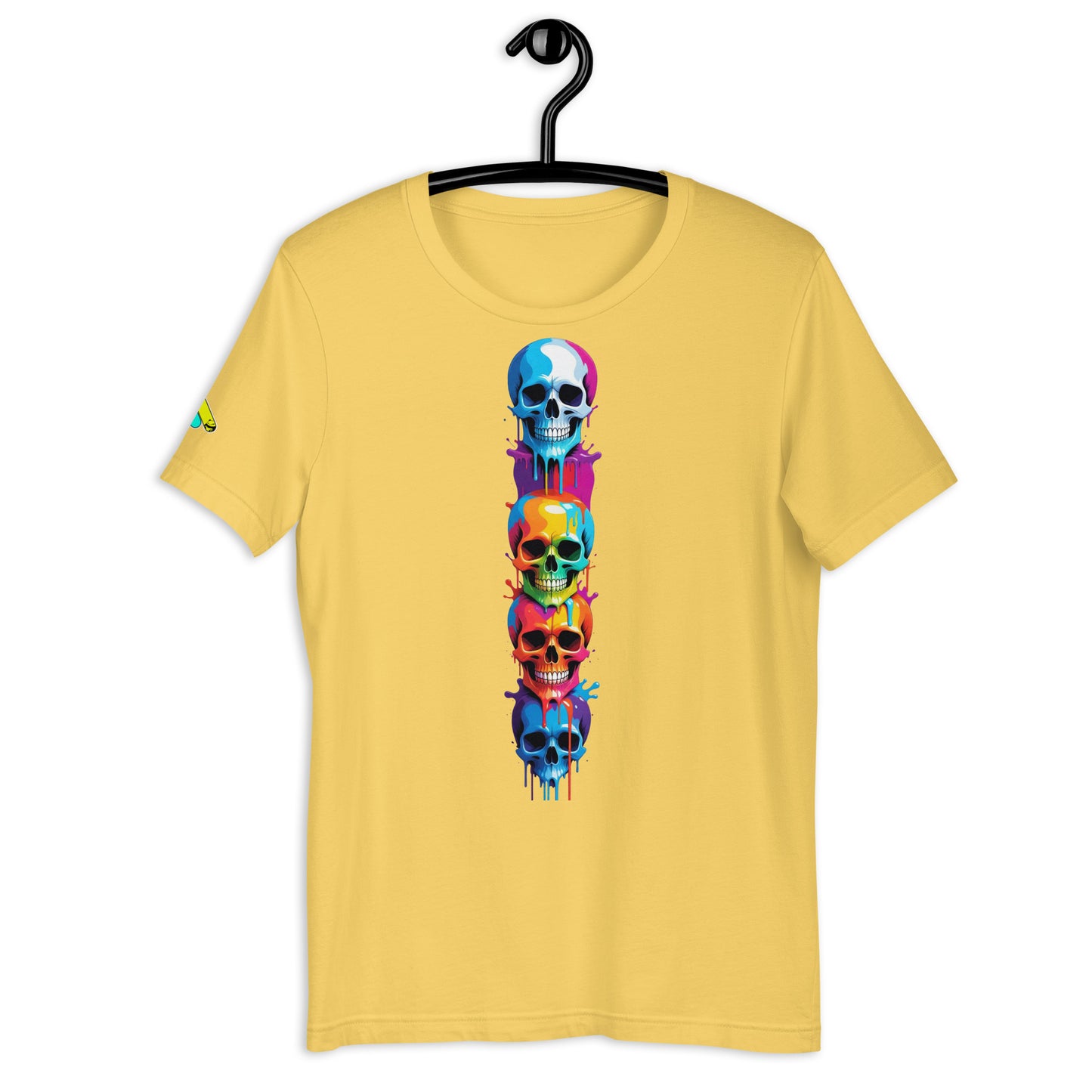 Dripping Skull Unisex t-shirt