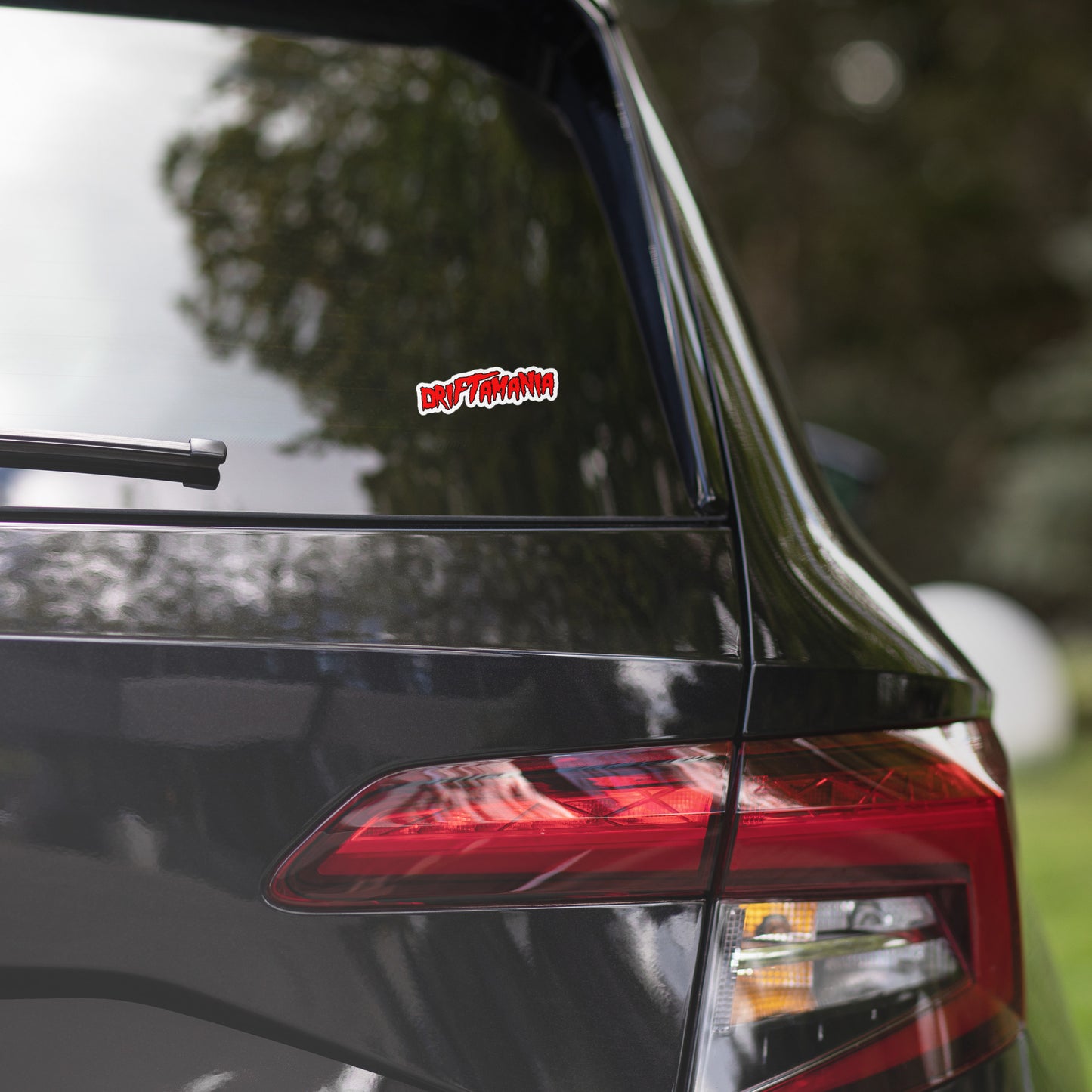 Driftamania Red Bubble-free stickers