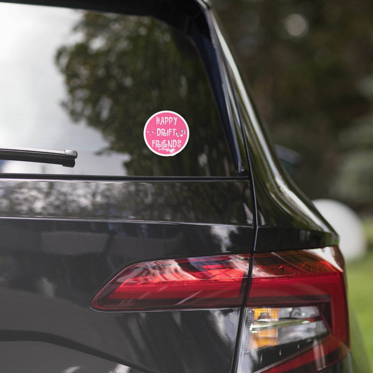 Happy Drift Bubble-free stickers