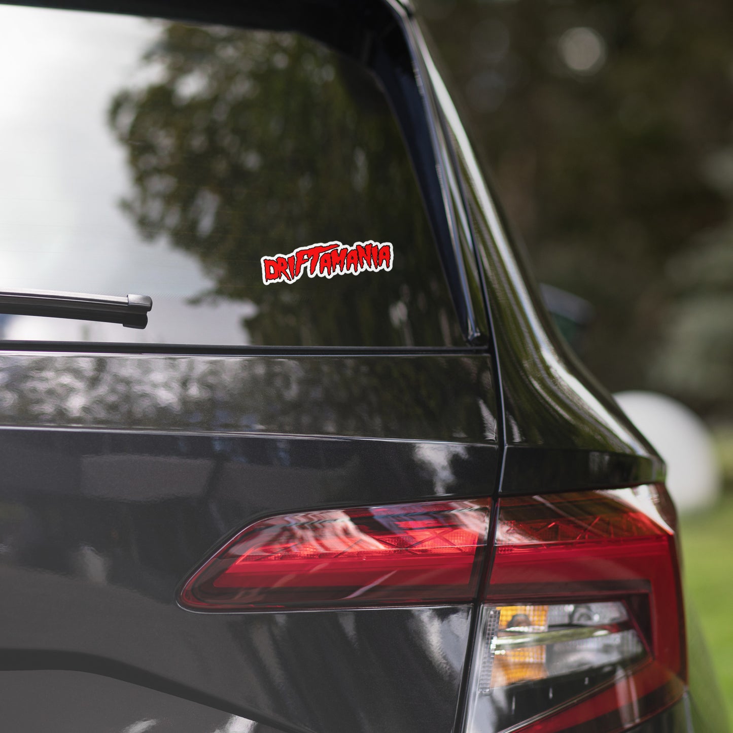Driftamania Red Bubble-free stickers