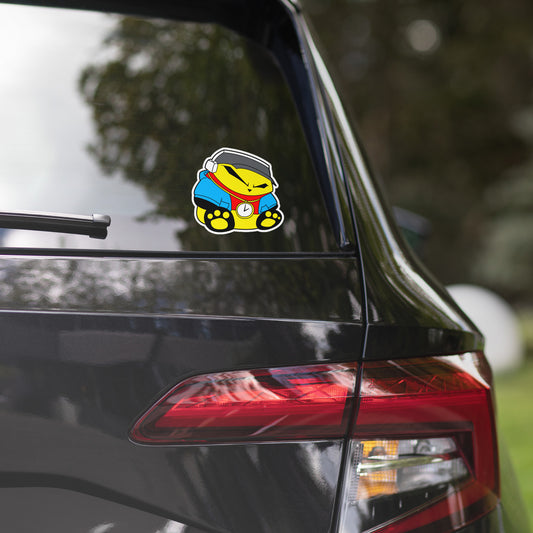 HipHop Panda Bubble-free stickers