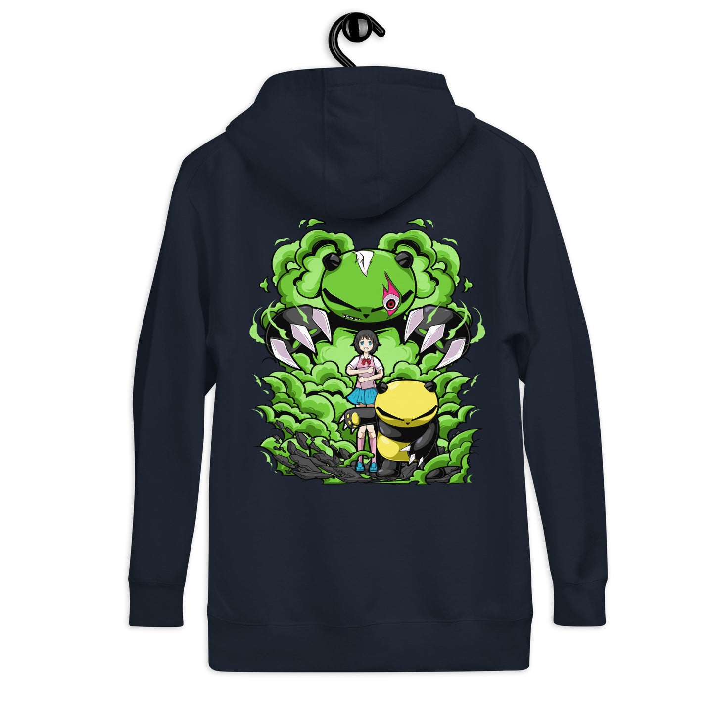 Spunky Manga Art Unisex Hoodie