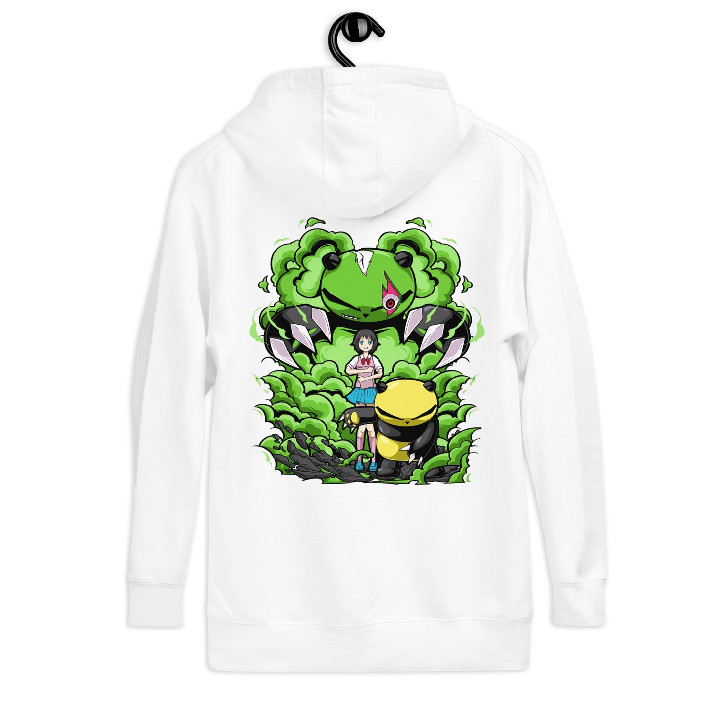 Spunky Manga Art Unisex Hoodie